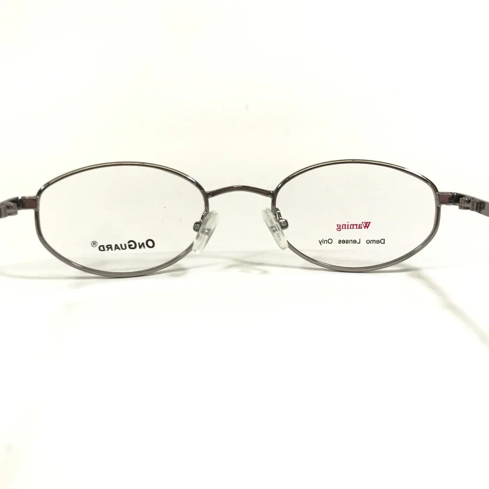 OnGuard Safety Eyeglasses Frames OG093 Gunmetal Z87-2 Side Shields 50-21-135